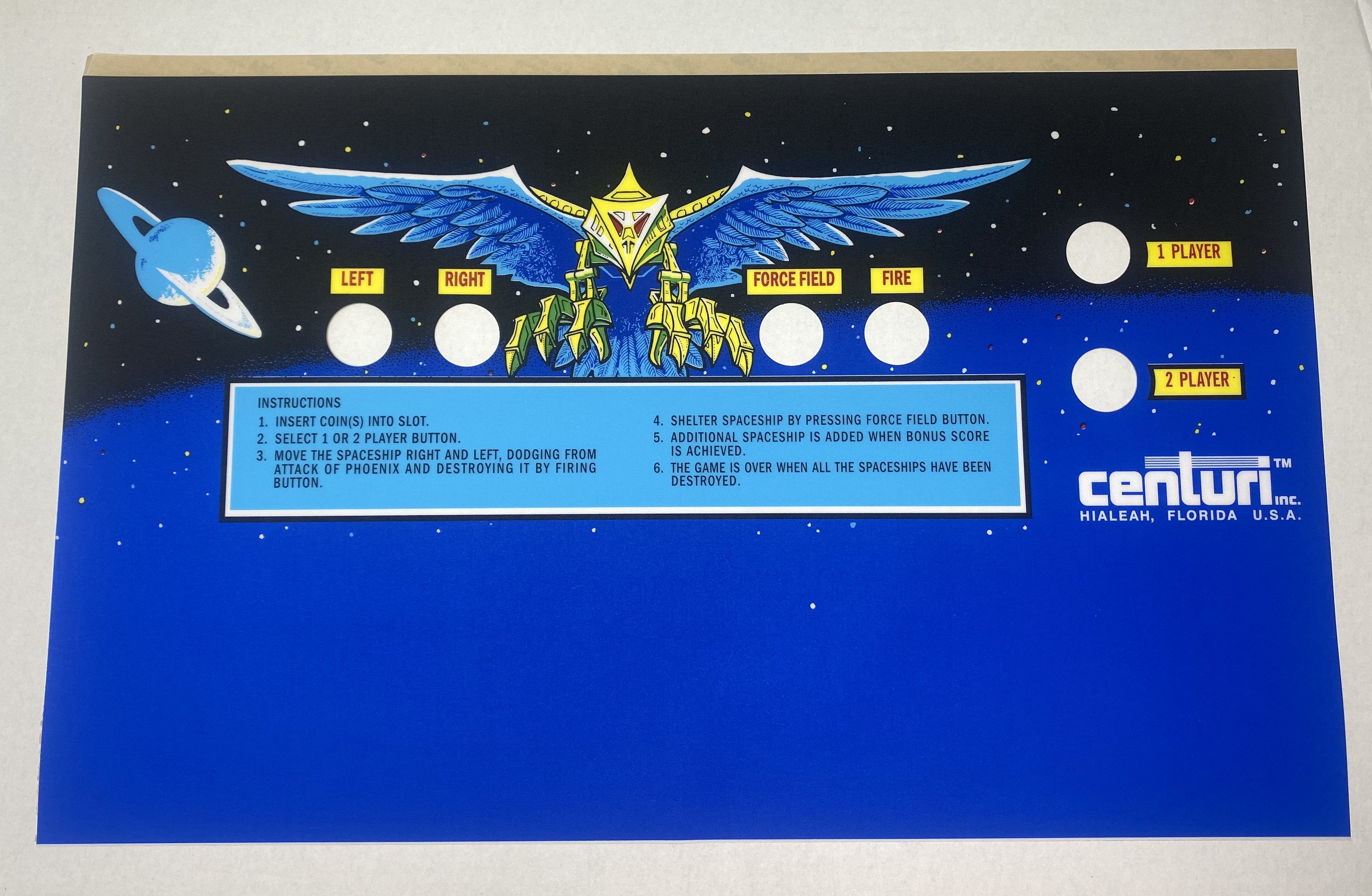 Phoenix Upright CPO – QuarterArcade.com