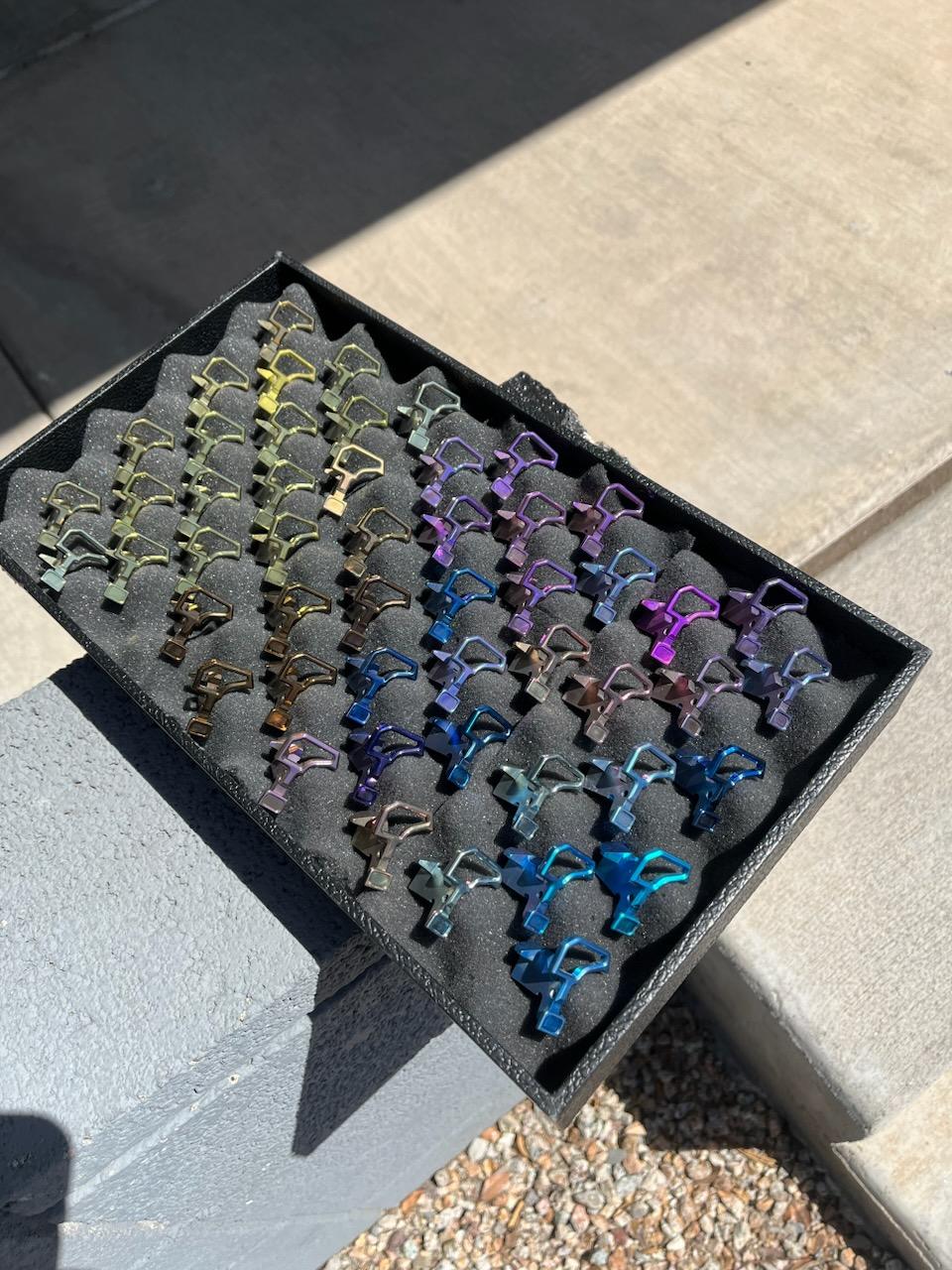 ARQ Ambi Bolt Catch Release Anodized Titanium G5 - Quentin Defense