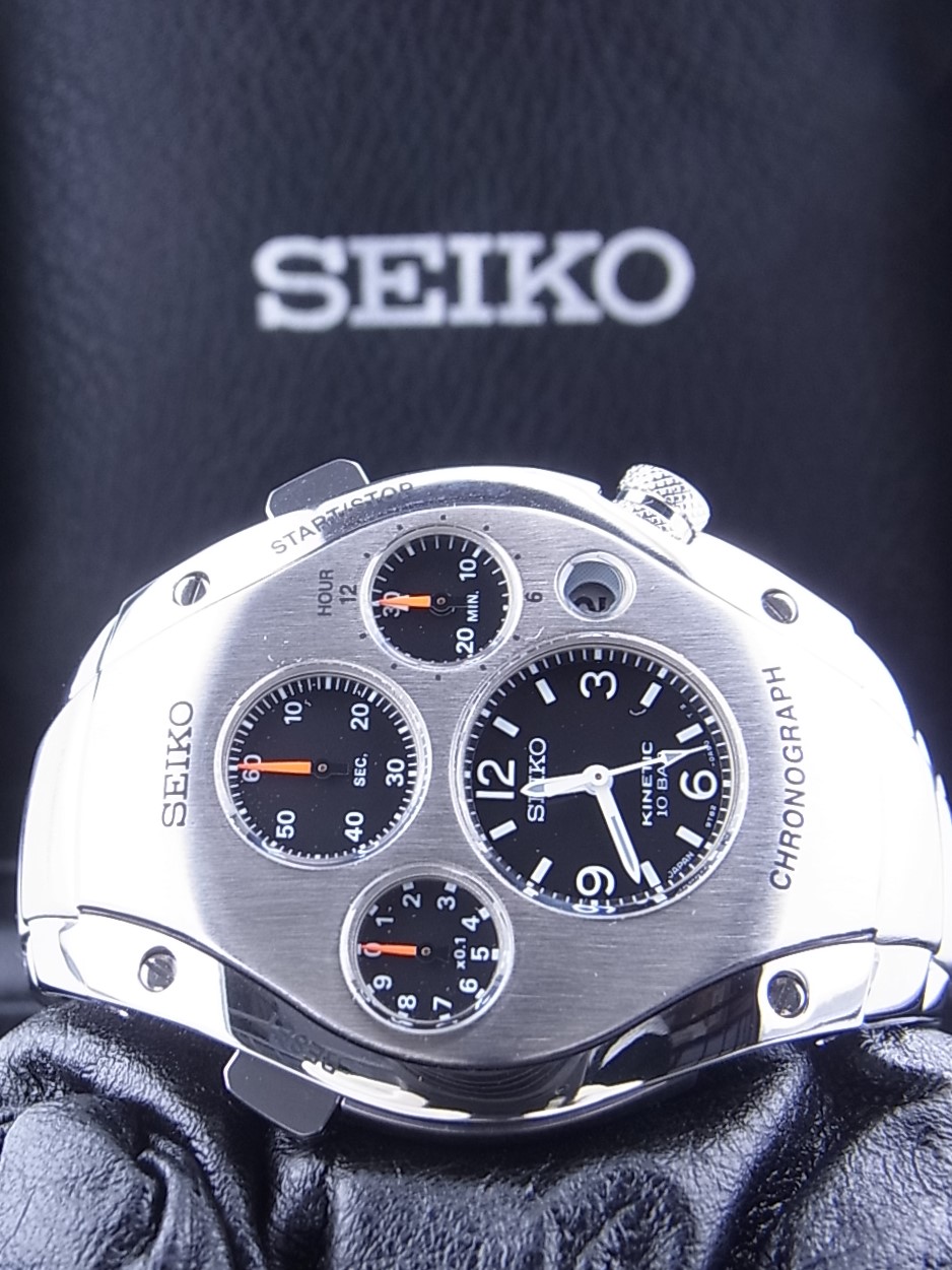 セイコーキネティッククロノグラフ3rdスポーチュラ世界1000本限定