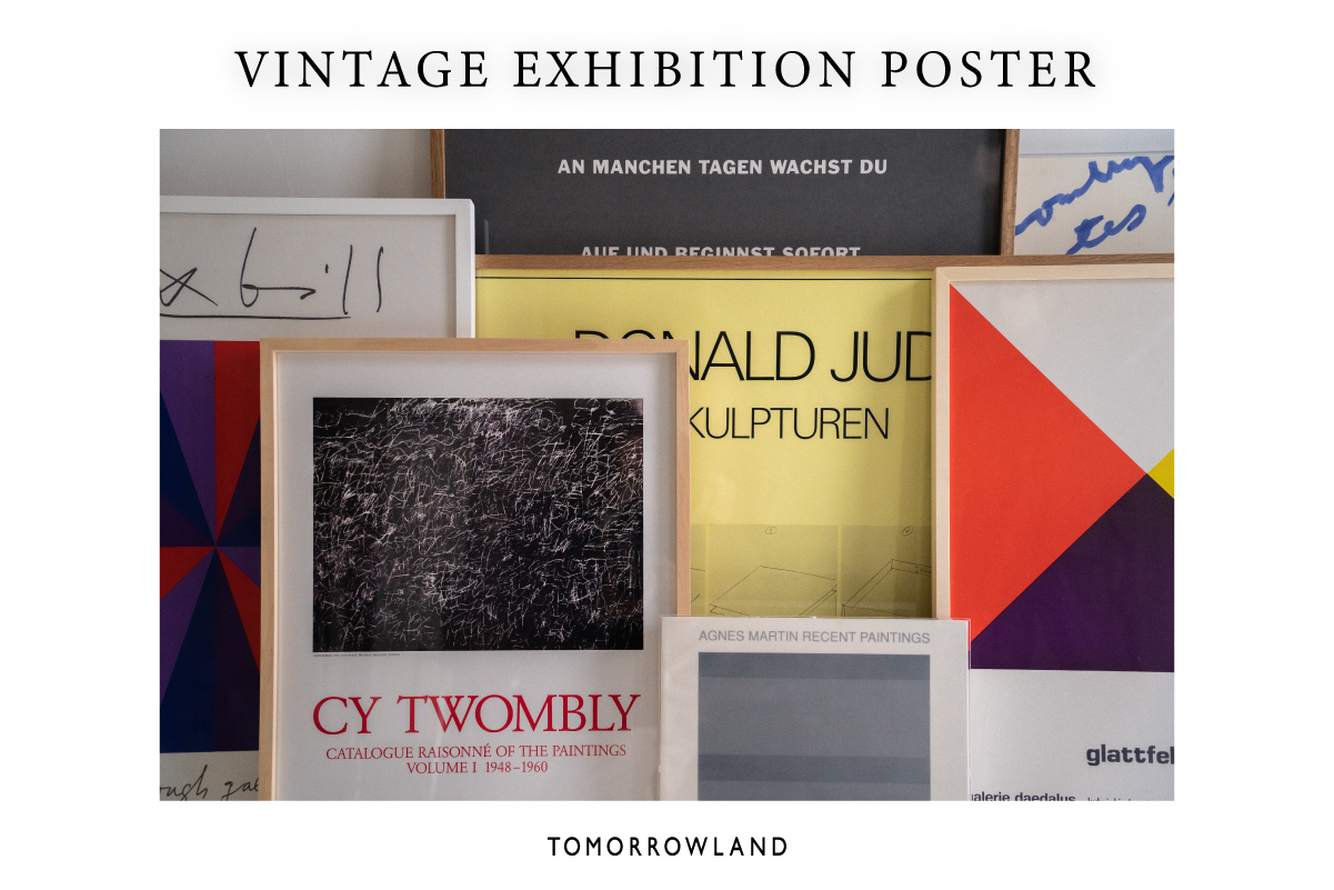 TOMORROWLANDにて、エキシビションポスターを集めた展示販売会