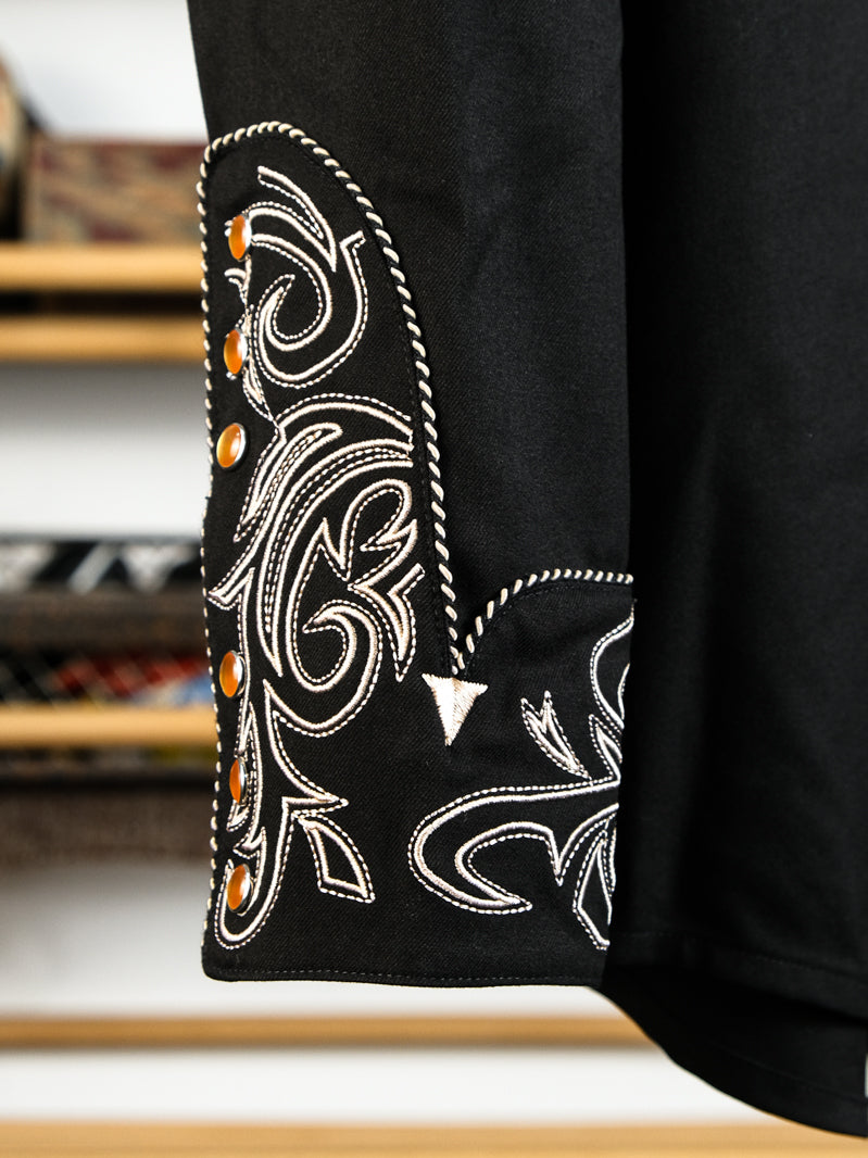 刺繍装飾△ヴィンテージ50s復刻 ウエスタンシャツ▽ – quietman clothes