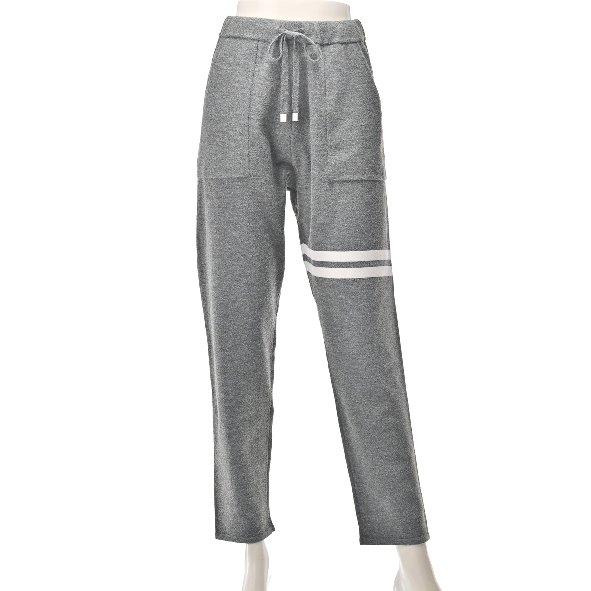 Anne Coquine選べる股下コアスパンヤーンニットパンツ アンコキーヌ