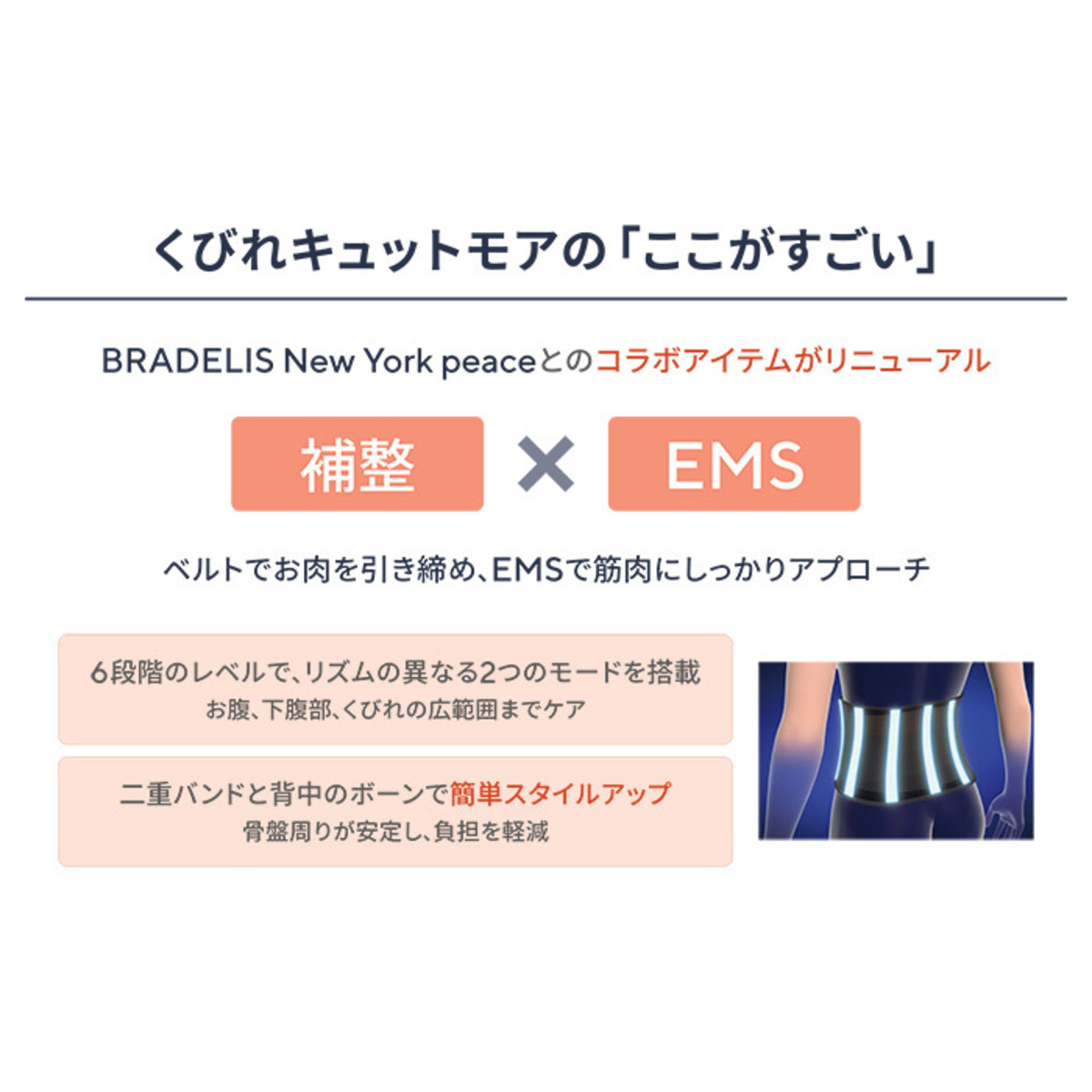 YAMAN巻くだけ「くびれキュットモア」 ヤーマン（YA-MAN） - QVC.jp