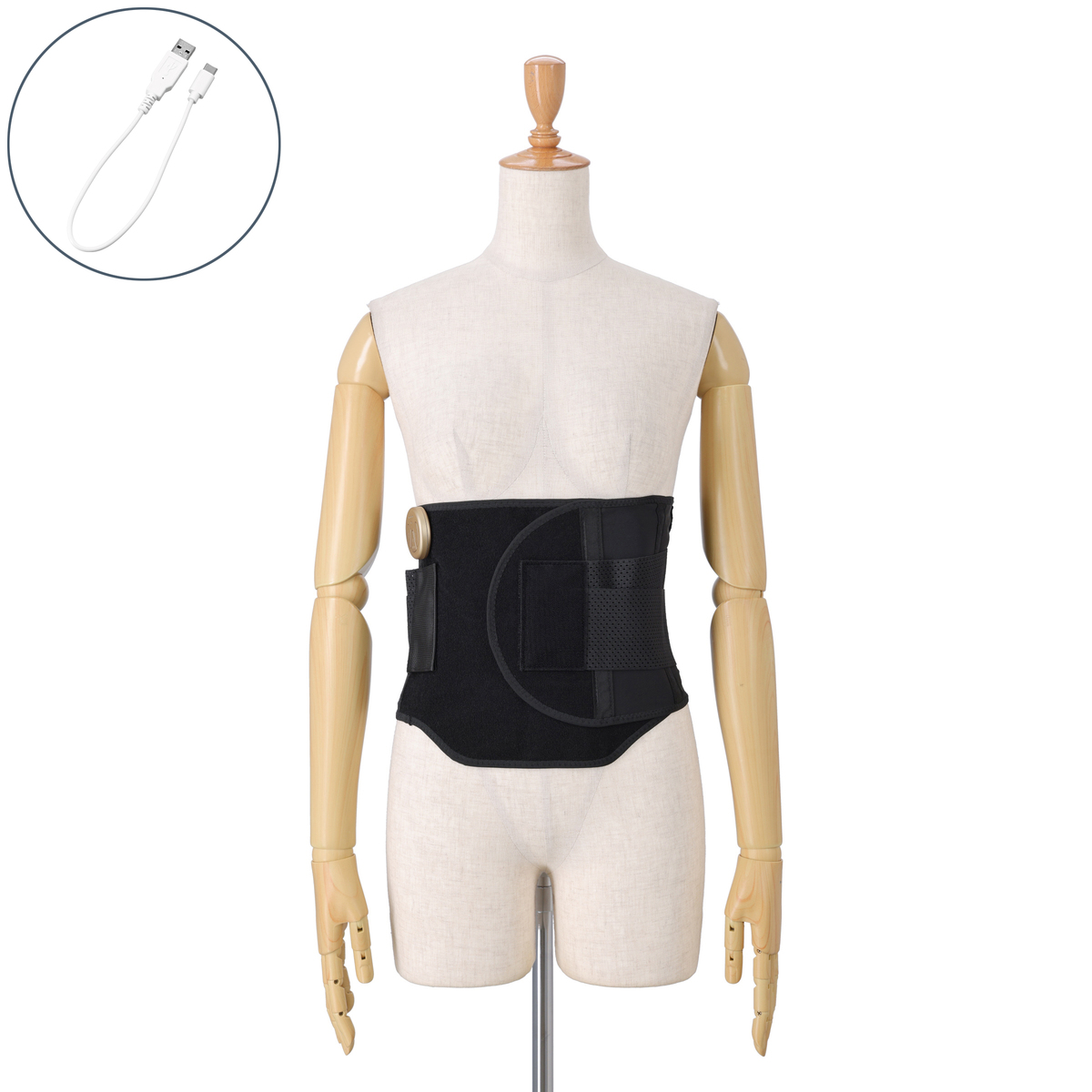 YAMAN巻くだけ「くびれキュットモア」 ヤーマン（YA-MAN） - QVC.jp