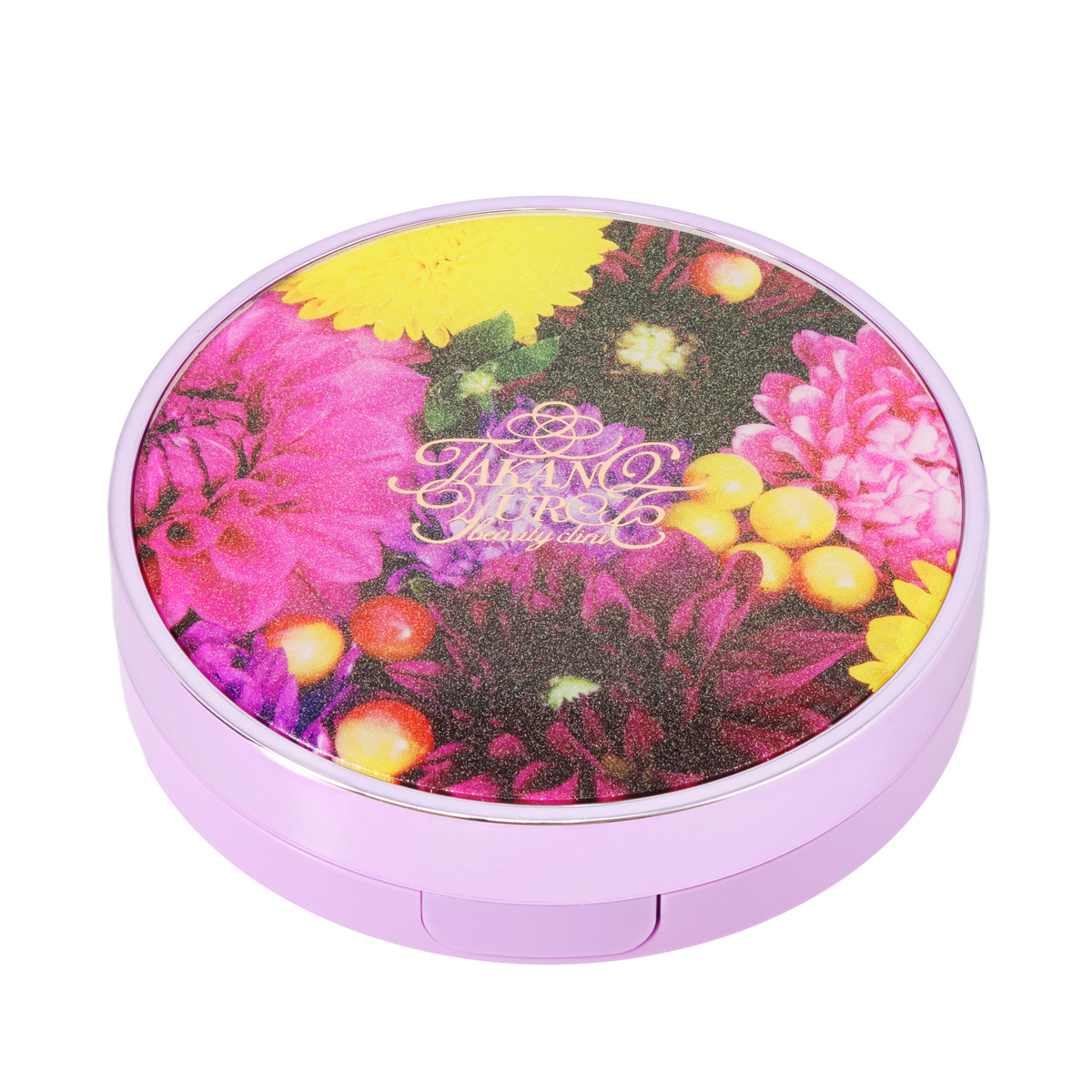 たかの友梨エステファクト フラワーパクトケース＋レフィル2個 たかの