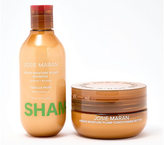Josie Maran Moisture Plump Argan Shampoo & Conditioning Hair