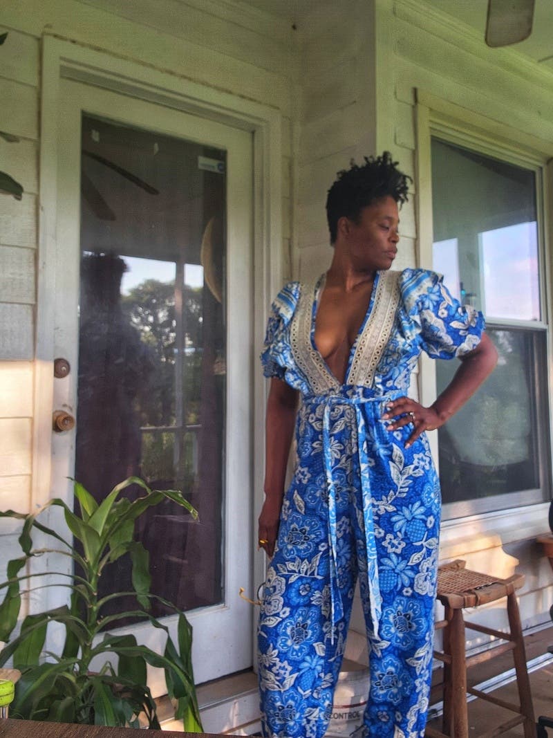 House on the Hil(Flower)ロンパース、60センチ House on the Hill