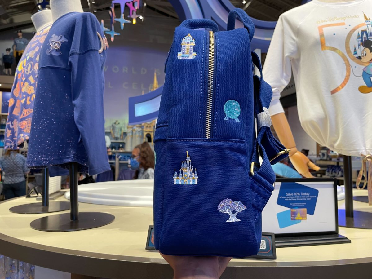 50th Anniversary Loungefly Canvas Backpack Arrives at Walt Disney