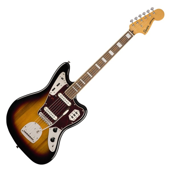 Squier Classic Vibe 70s Jaguar LRL, 3-Tone Sunburst at Gear4music
