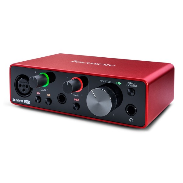 Focusrite Scarlett Solo (3rd Gen) at Gear4music