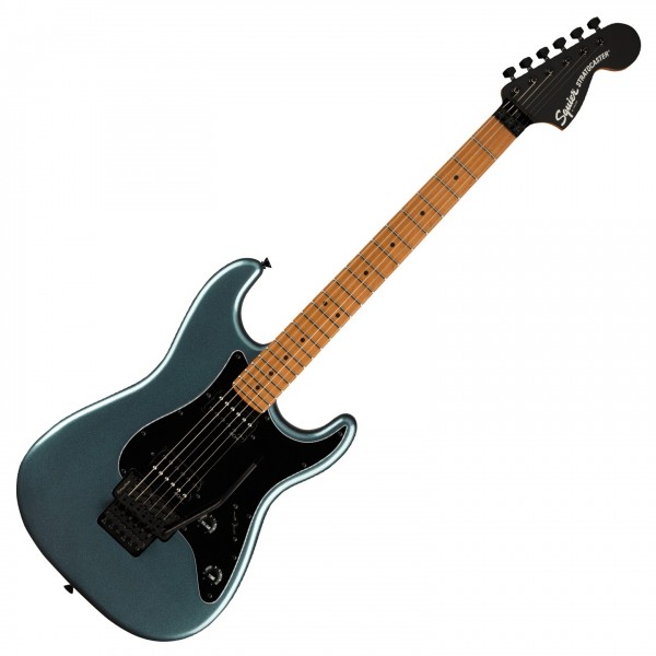 Squier Contemporary Stratocaster HH FR RMN, Gunmetal Metallic at