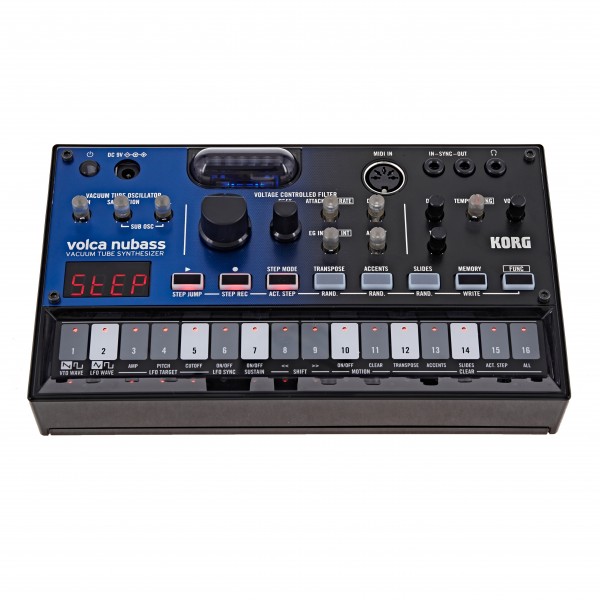 Korg Volca Nubass Vacuum Tube Synthesizer at Gear4music