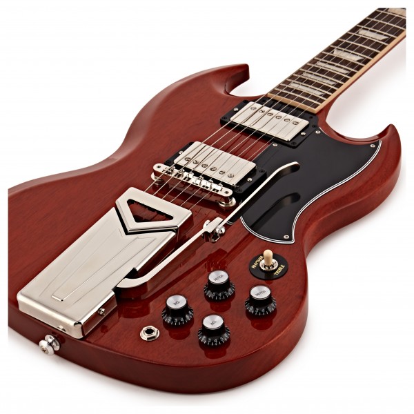 Gibson SG Standard 61 Sideways Vibrola, Vintage Cherry at Gear4music