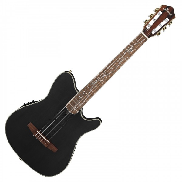 Ibanez TOD10N Tim Henson Signature Electro Nylon, Black at Gear4music