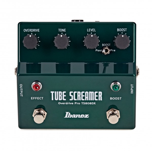 Ibanez TS808DX Tube Screamer w/ Booster at Gear4music