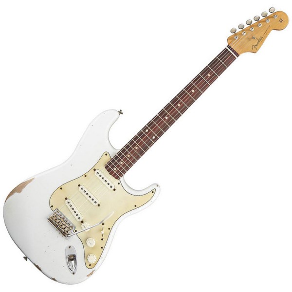 Fender Road Worn 60s Stratocaster, Olympic White at Gear4music