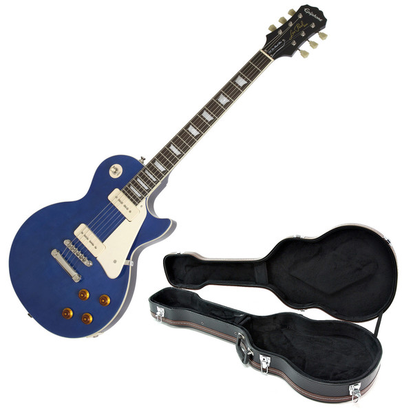 Epiphone 1956 Les Paul Pro Guitar, Chicago Blue with Hard Case at