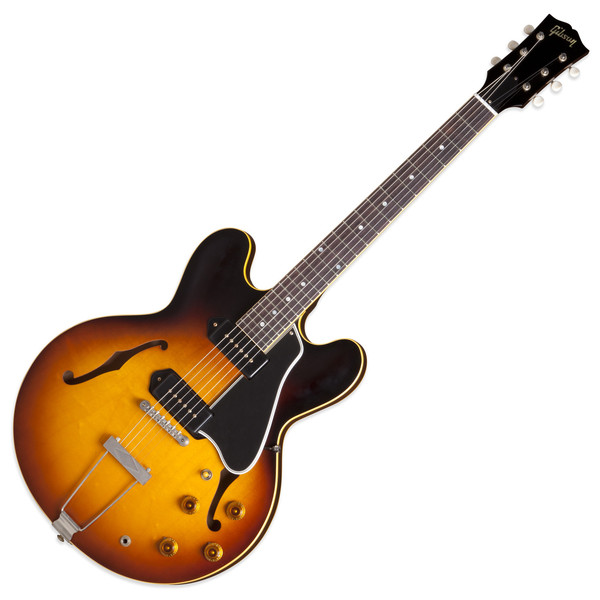 DISC Gibson Custom ES-330 VOS Electric Guitar, Vintage Burst at