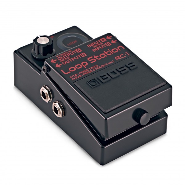 Boss RC-1 Loop Station 1 Million Special Edition Looper, Black at