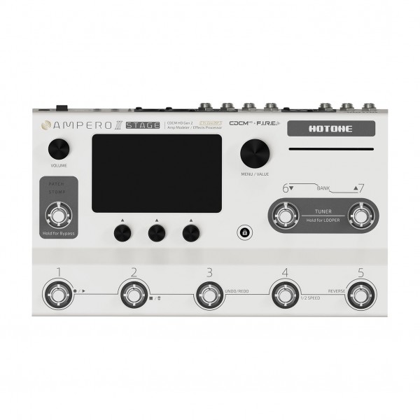 Hotone Ampero II Stage Multi Effects Unit at Gear4music