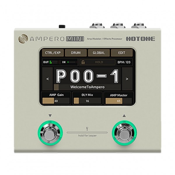 Hotone Ampero Mini, Vanilla at Gear4music