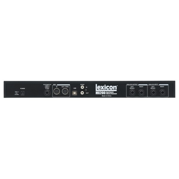 Lexicon MX200 Dual Reverb FX Processor at Gear4music