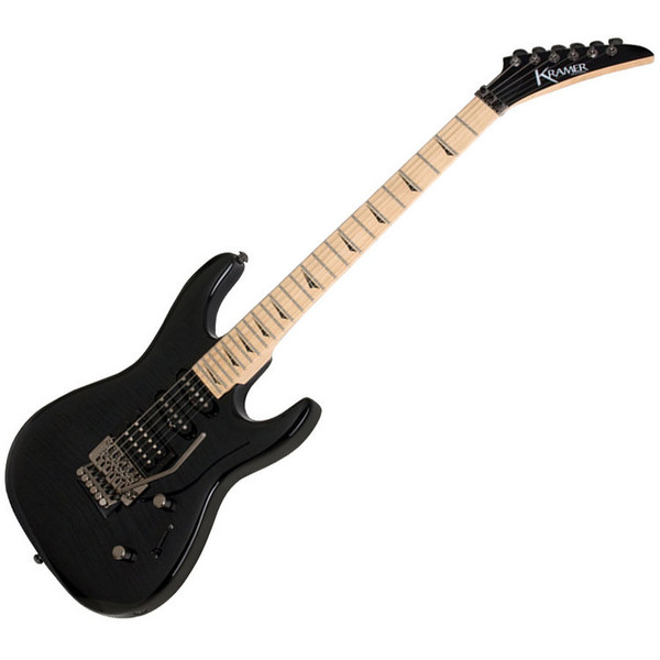 DISC Kramer Striker Custom 211Electric Guitar, Trans Black at