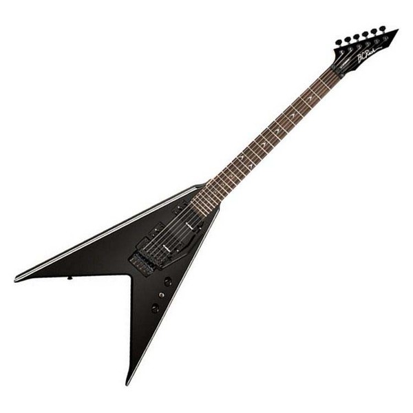 DISC BC Rich JR V Standard Guitar, Black at Gear4music