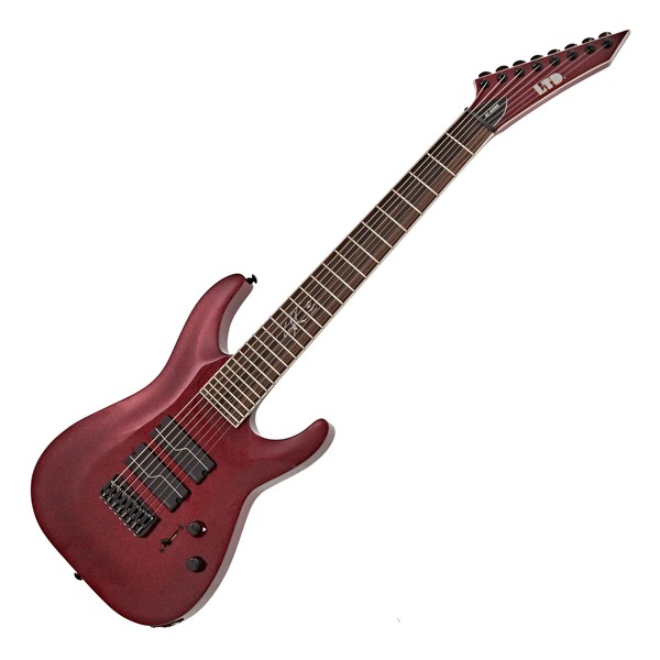 ESP LTD SC-608 BRSP Stephen Carpenter 8-String, Red Sparkle at