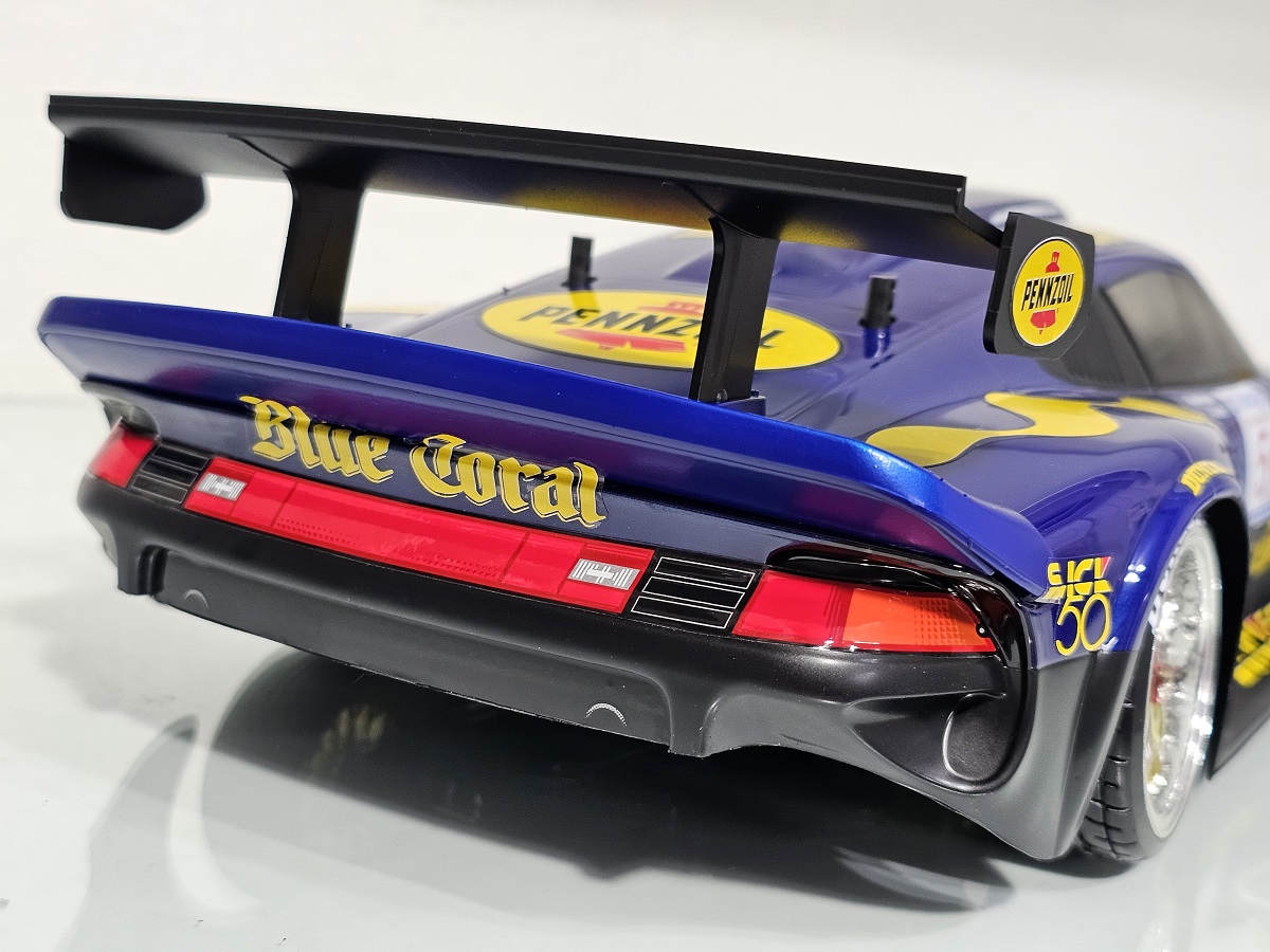 Tamiya 1996 Porsche 911 GT1 Blue Coral Edition (TA03R-S) 4WD