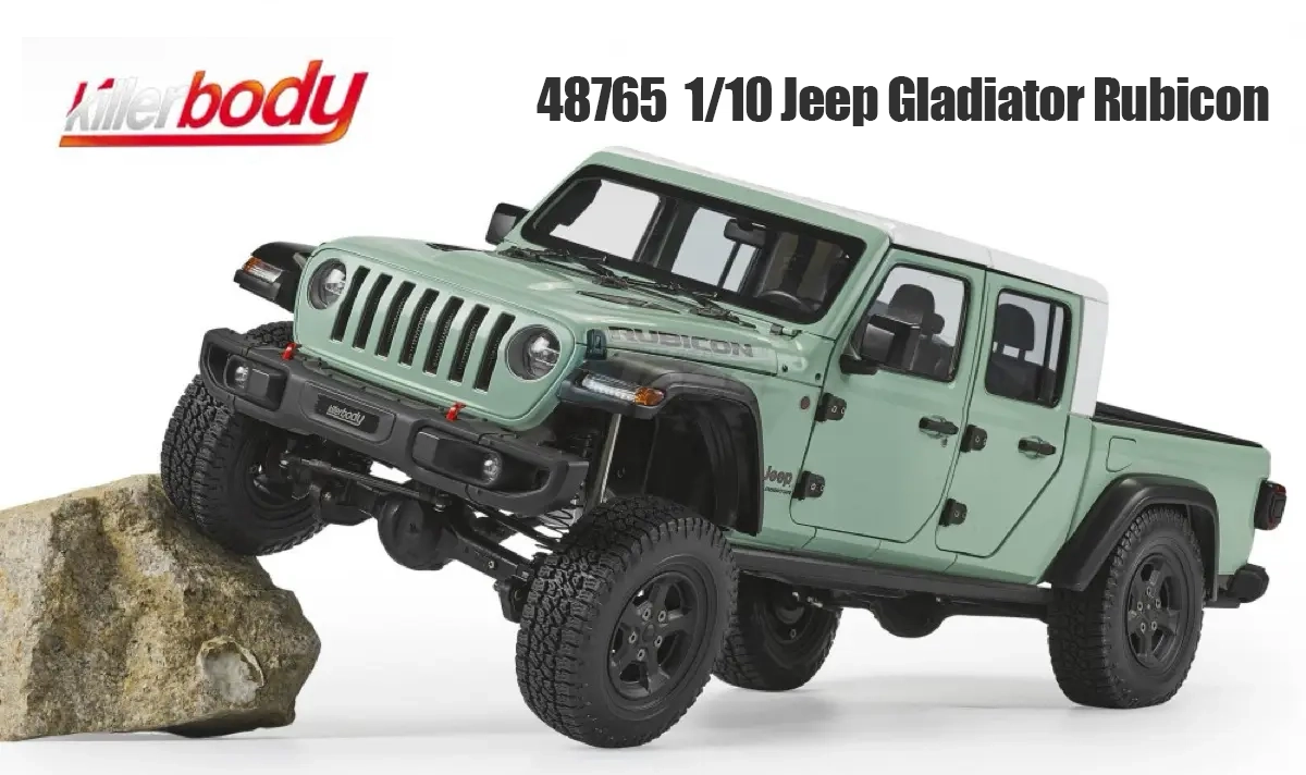 ボディ】Killerbodyの1/10 ジープ グラディエーター ハード