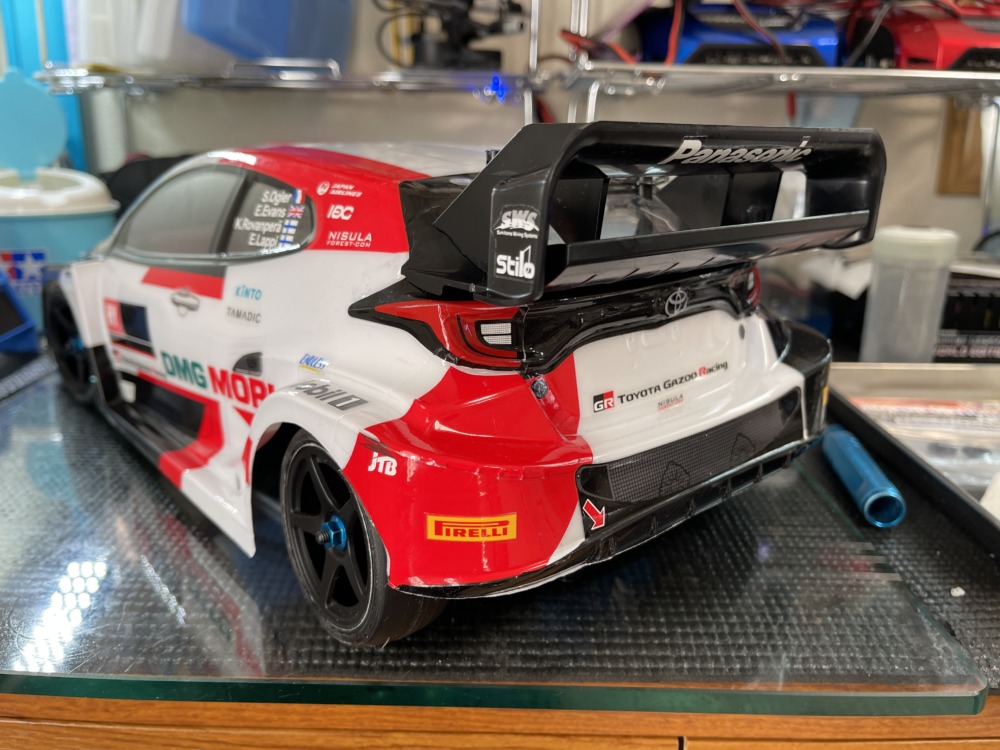 タミヤ SP.1707 1/10RC トヨタ ガズー レーシング WRT/GR ヤリス