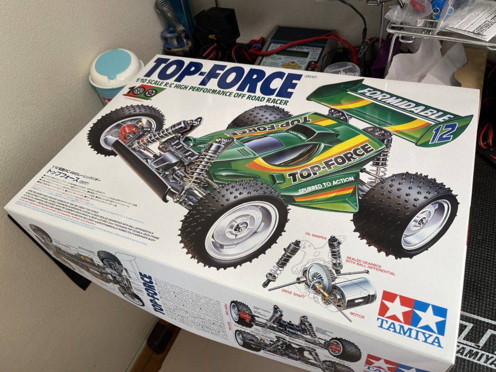タミヤ トップフォース 完成しました | RC/DC 気まぐれラジコン日記