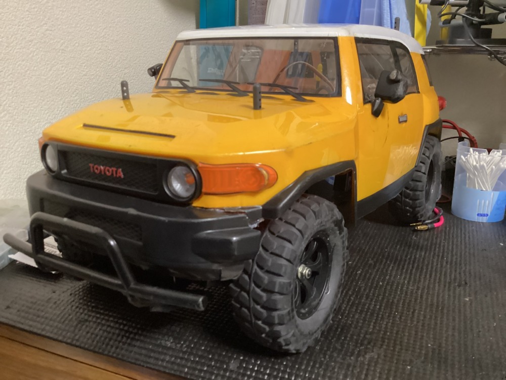 TOYOTA FJクルーザー タミヤCC-01シャーシを修理 | RC/DC 気まぐれ