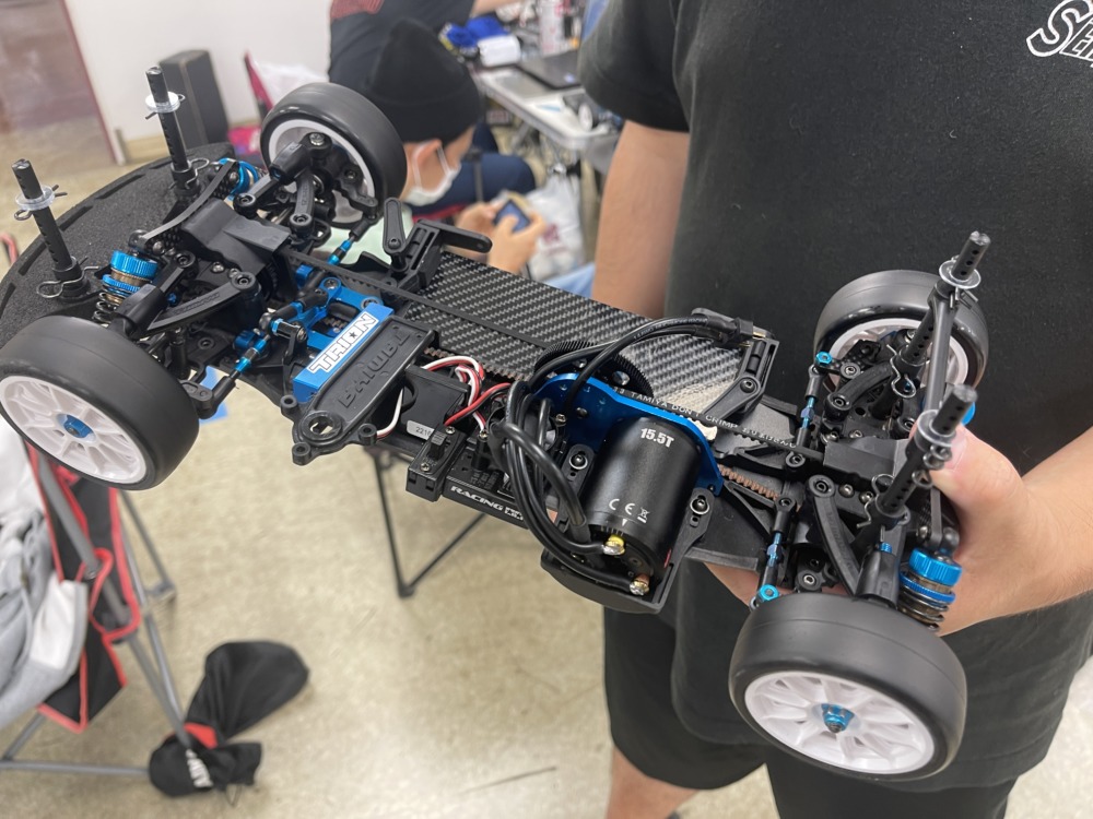 タミグラ五反田 GTクラスのチャンピオンのTA08を見せていただきました