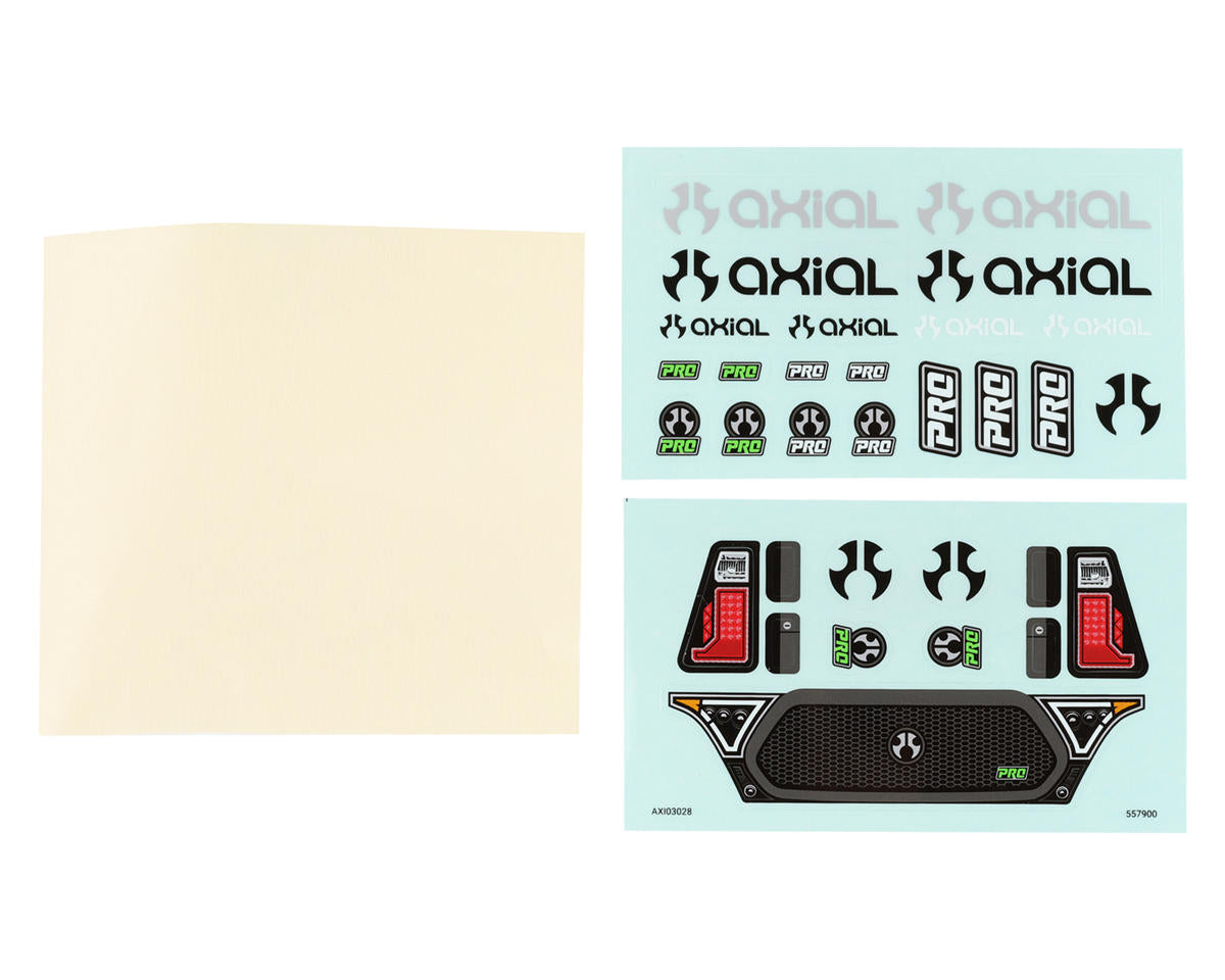 Axial SCX10 Pro 1/10 4WD スケーラー ロック クローラー用カット済み