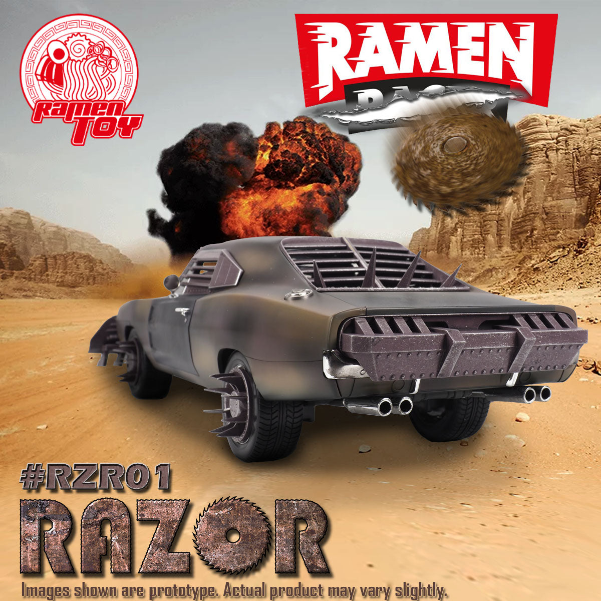 RZR01 - RAMEN RAZOR #SPECIAL – Ramen Toy