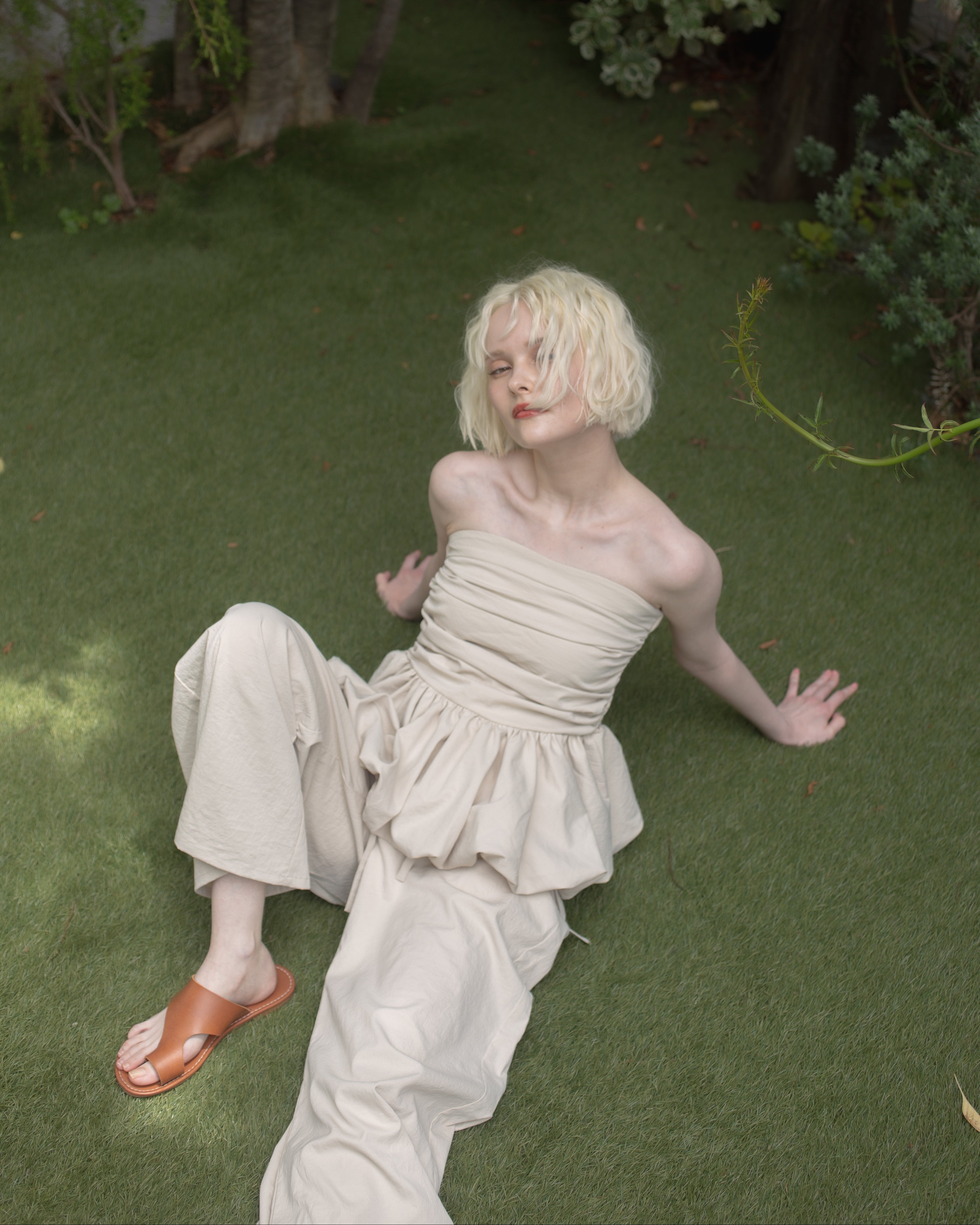 残りわずか】2way ribbon peplum top – RANCLIC