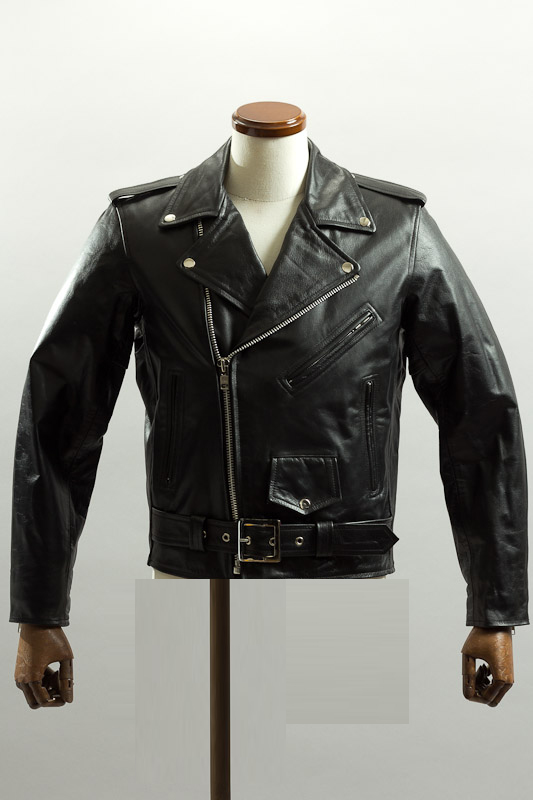 ダブルライダースジャケット ブラック カウレザー、ライダース