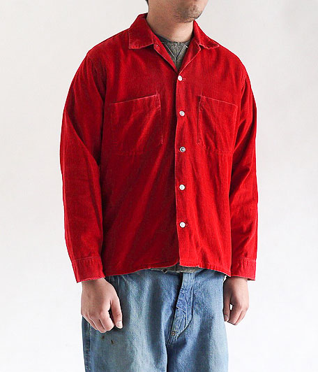 60's Manhattan ビンテージオープンカラーコーデュロイシャツ - Fresh