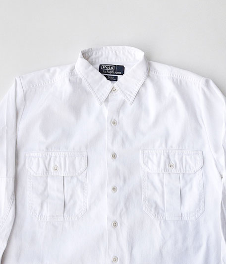 Ralph Lauren コットンツイルワークシャツ ［resize］ - Fresh Service