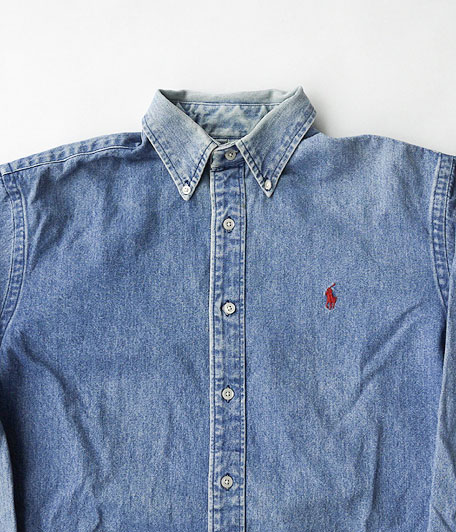 POLO COUNTRY デニムボタンダウンシャツ - Fresh Service NECESSARY or