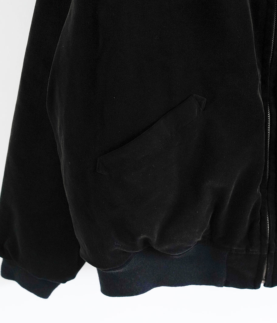 A.PRESSE VINTAGE US NAVY SOUVENIR VELOUR JACKET [BLACK] - Fresh
