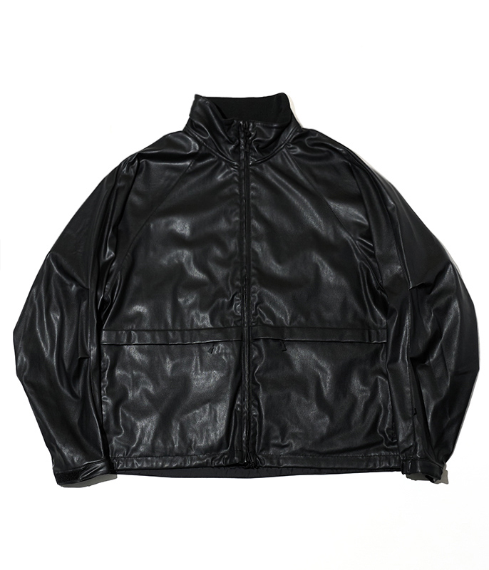 DAIWA PIER 39 TECH SYNTHETIC SKIN WINDBREAKER JACKET [BLACK