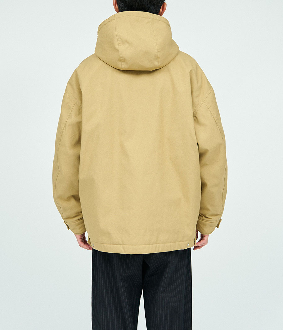 Fresh Service BOA LINED DUCK JACKET [BEIGE] - Fresh Service