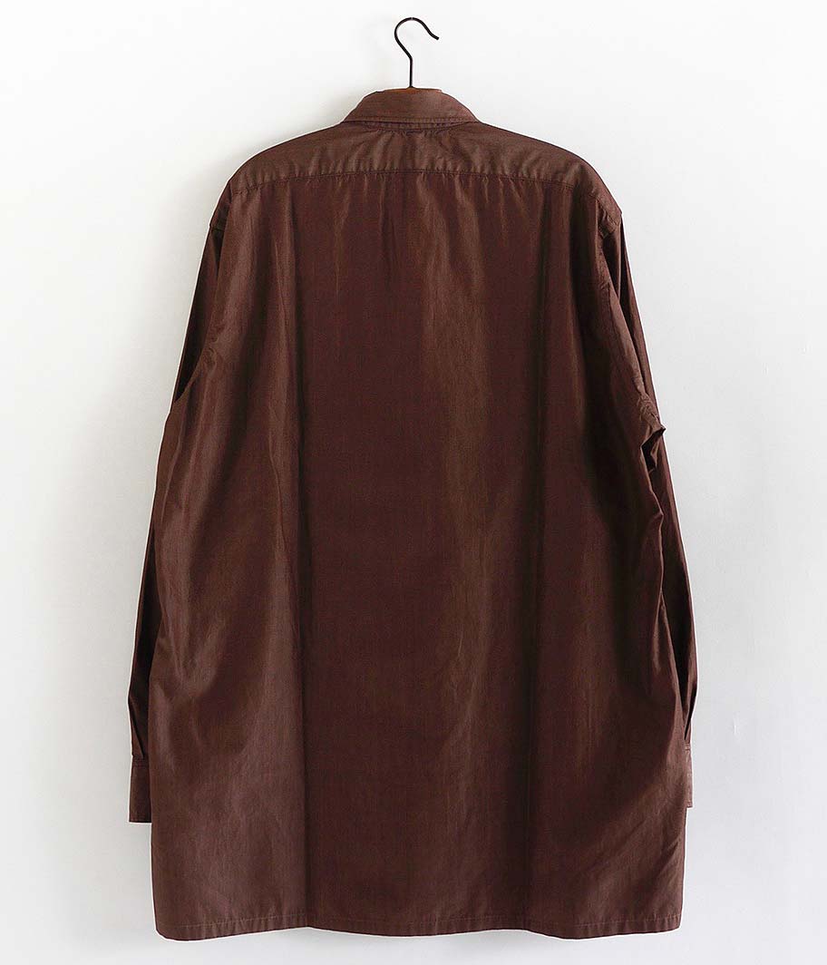 KAPTAIN SUNSHINE Regular Collar Shirts [BROWN CHAMBRAY] - Fresh