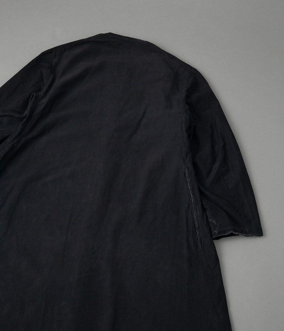40's ブラックモールスキンフレンチワークコート - Fresh Service