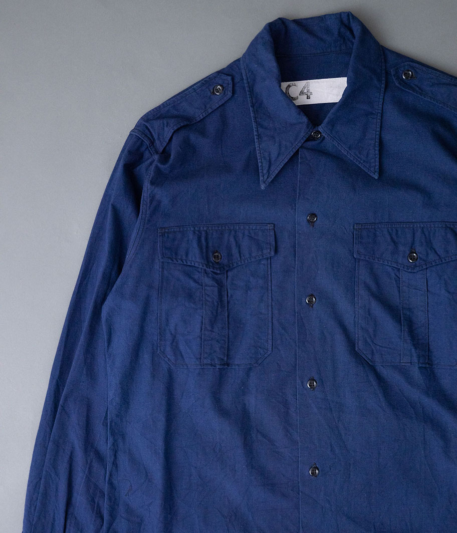 50's フランス軍オフィサーシャツ - Fresh Service NECESSARY or