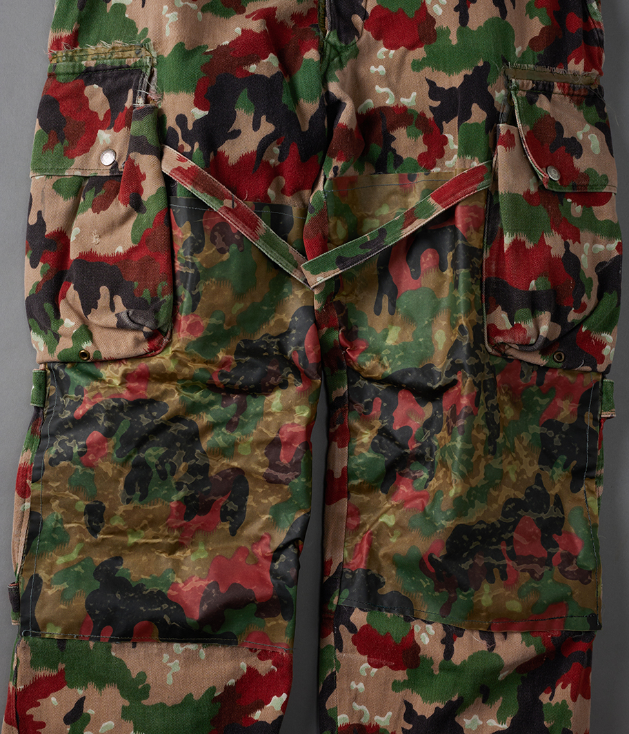 70's スイス軍 アルペンカモフィールドパンツ - Fresh Service