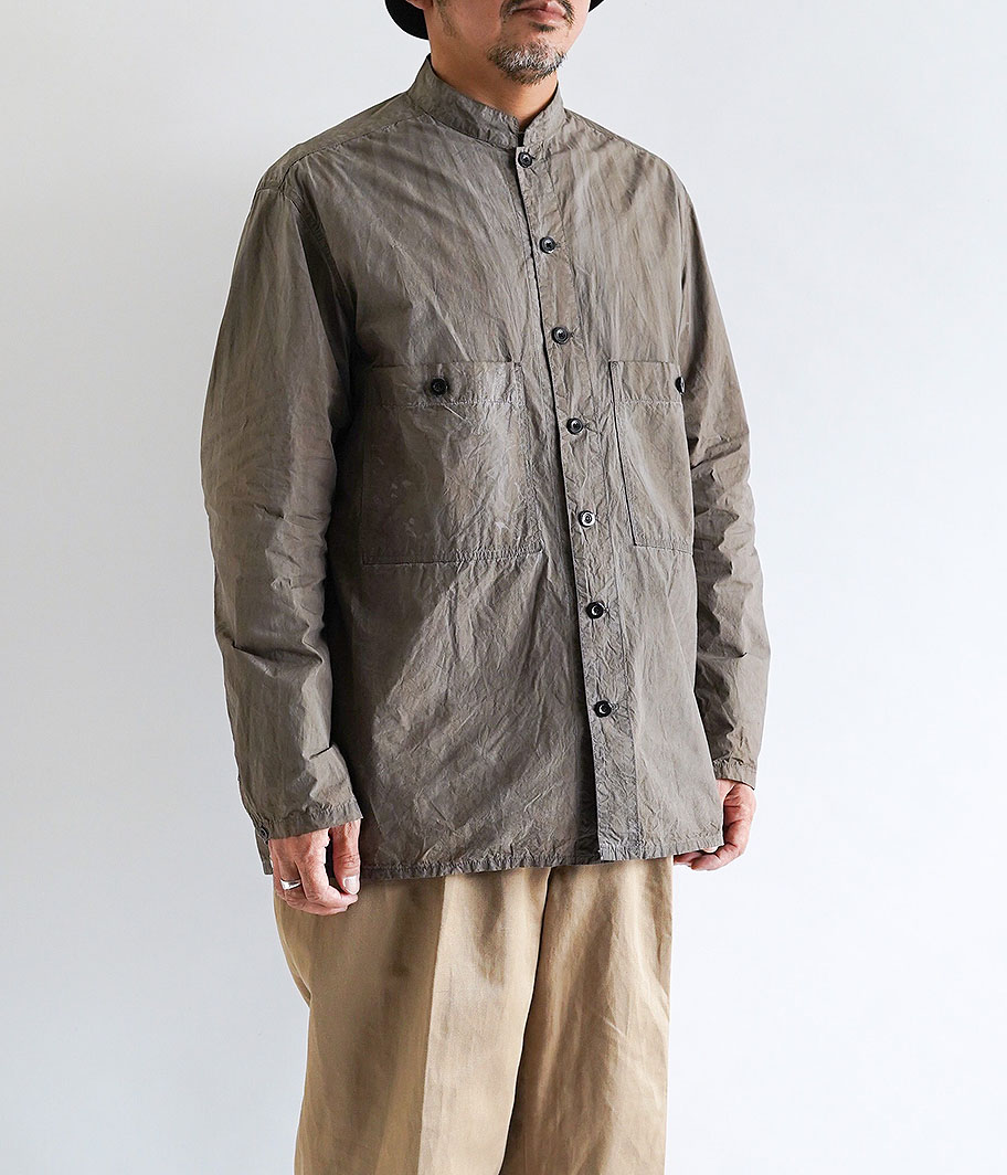 OUTIL Chemisier Unieux [CHARCOAL] - Fresh Service NECESSARY or